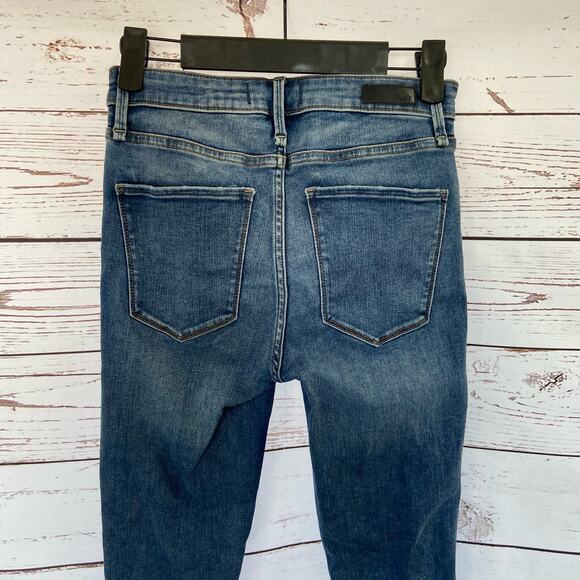 Abercrombie & Fitch 00/24 Distressed Simone High Rise Super Skinny Denim Jeans - Picture 6 of 8